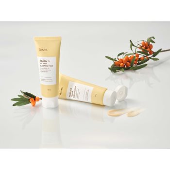 iUnik Propolis Vitamin mască de noapte pentru reînnoirea pielii cu complex de multivitamine - imagine 3